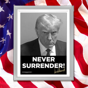 Never Surrender Signed Poster 2024