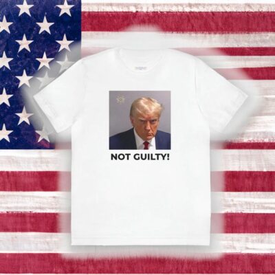 Not Guilty White Premium Short Sleeve Cotton T-Shirt