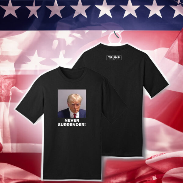 Trump Never Surrender Premium Short Sleeve T-Shirts