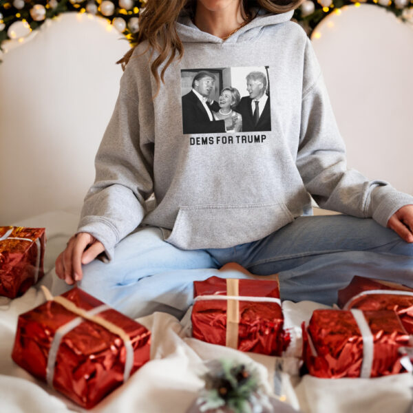 Dems for Trump Crewneck Sweatshirt Trump 2024 Shirts