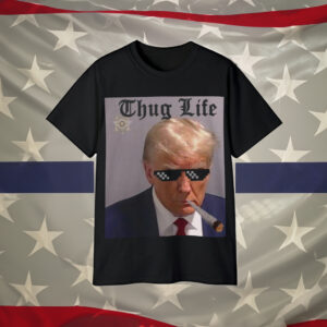 Donald Trump Mugshot Thug life FJB Shirt