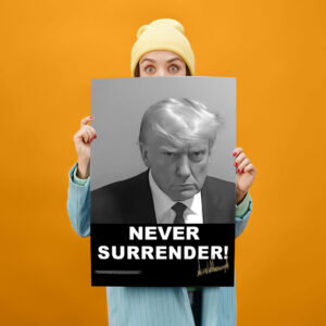 Mugshot Never Surrender Signed Poster 2024