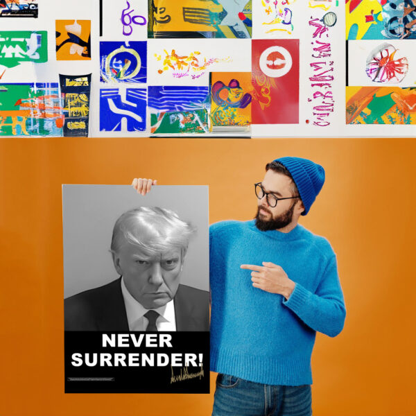 Mugshot Never Surrender Signed Poster
