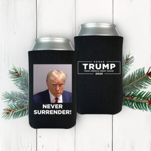 Never Surrender Beverage Cooler - Black