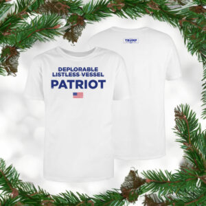 Patriot White Cotton T-Shirts