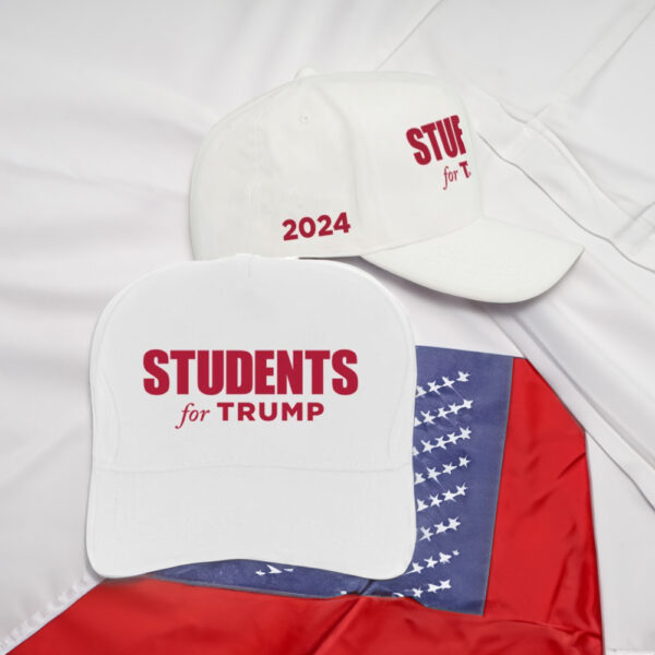 Students for Trump White Structured Hats