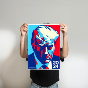 Trump Colorblock Poster 18x24