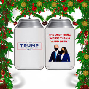 Worse Than Warm Beer White Beverage Cooler Trump