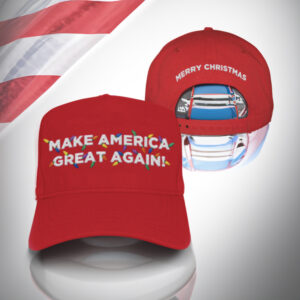 Trump MAGA Red Christmas 2023 Hat