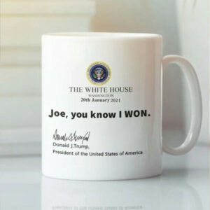 Official Trump White House Washington 20th January 2024 mug