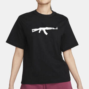 AK-47 Silhouette T Shirt3