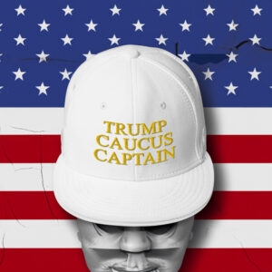 Maga 2024 Trump Caucus Captain Hat Embroidered