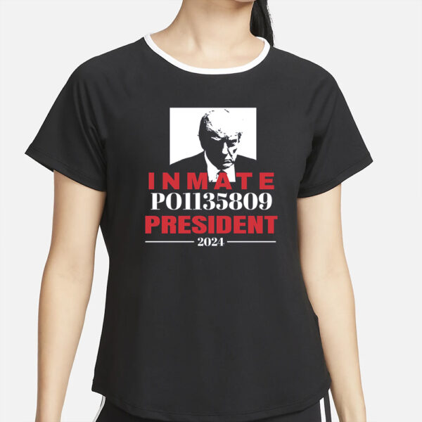 Support Inmate P01135809 For President T-Shirt2