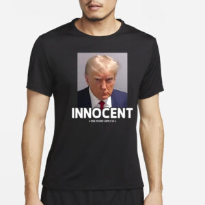 Trump Mugshot Innocent Unisex Classic T Shirt4