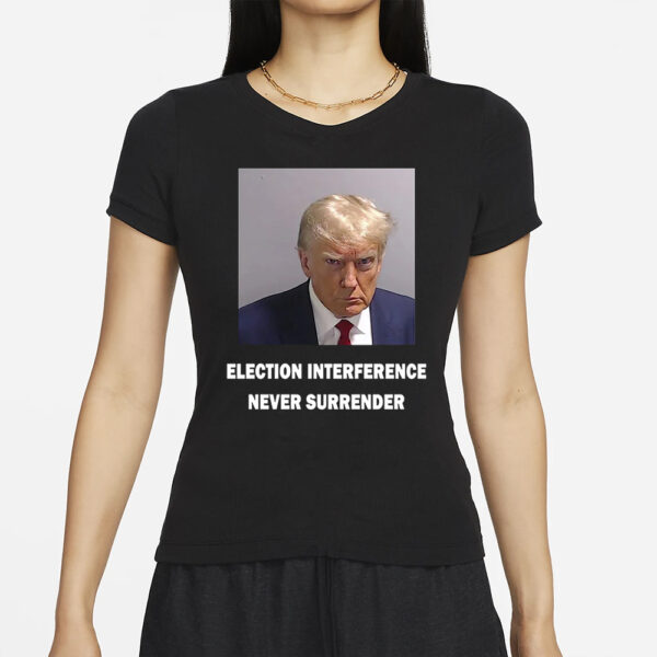 Trump Mugshot T-Shirt Black