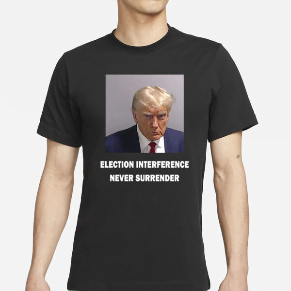 Trump Mugshot T-Shirt Black s