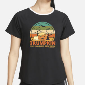 Trumpkin Make Halloween Great Again Trump Pumpkin Unisex Classic T-Shirt2