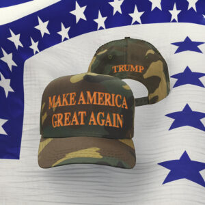 Official Trump MAGA 45-47 Camo Hat