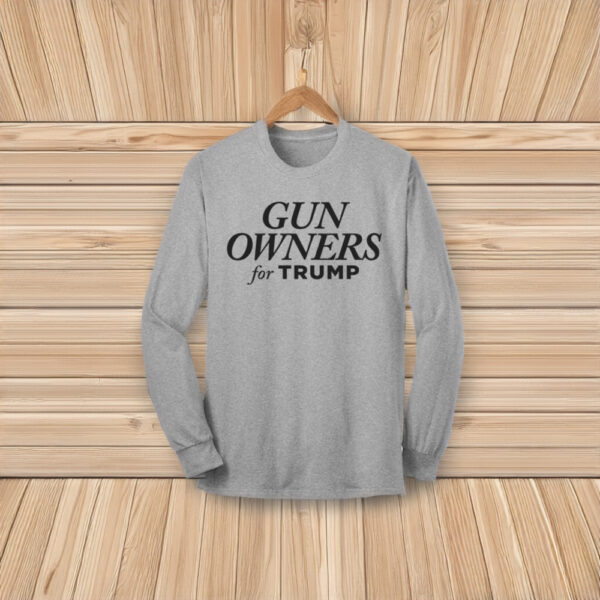 Gun Owners for Trump Long Sleeve T-Shirts