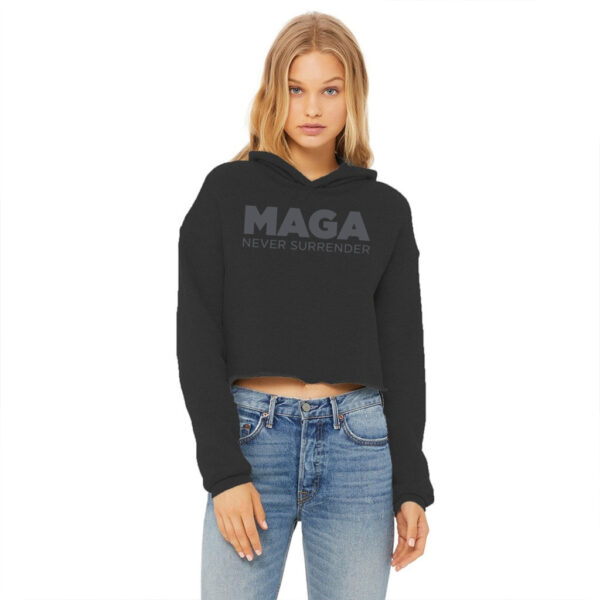 Trump MAGA Never Surrender Black Shirts