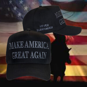 I’m releasing this NEVER SURRENDER BLACK MAGA Hat To Stand Against This Injustice!1