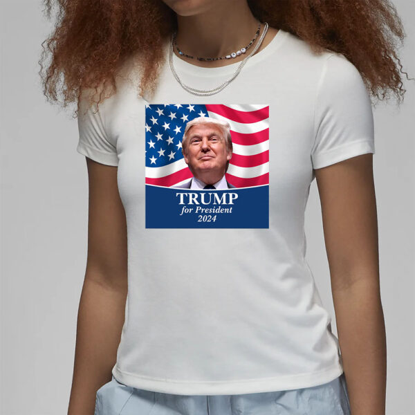 Donald Trump Photo - President T-Shirt 20241