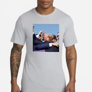 Donald Trump Shooting T-Shirt Great Man1