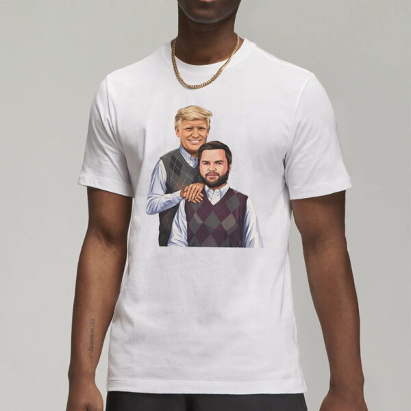 Donald Trump and JD Vance 2024 Step Brothers Cartoon T-Shirt3