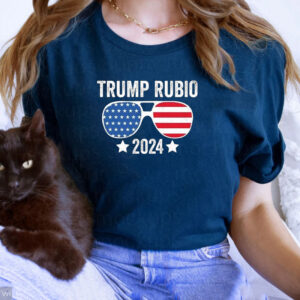 Official Trump Rubio 2024 Trump 2024 American T-Shirt6