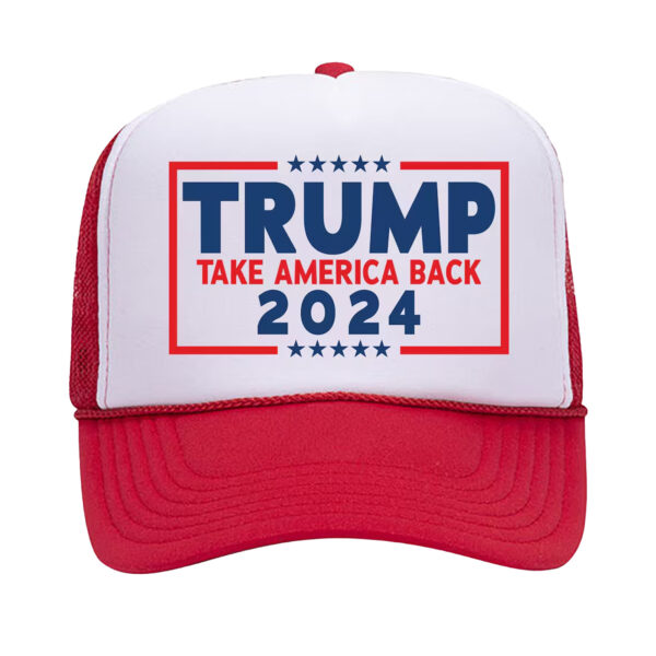 Trump 2024 Trucker Hat, Maga Hat, Make America Great Again, Trump Cap, Trump Trucker Hat3