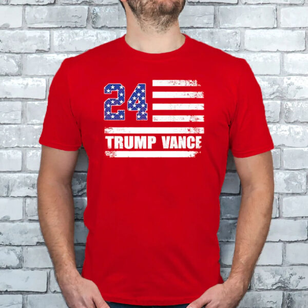 Trump Vance 2024 Donald Trump 2024 President J.D. Vance JD Premium T-Shirt1