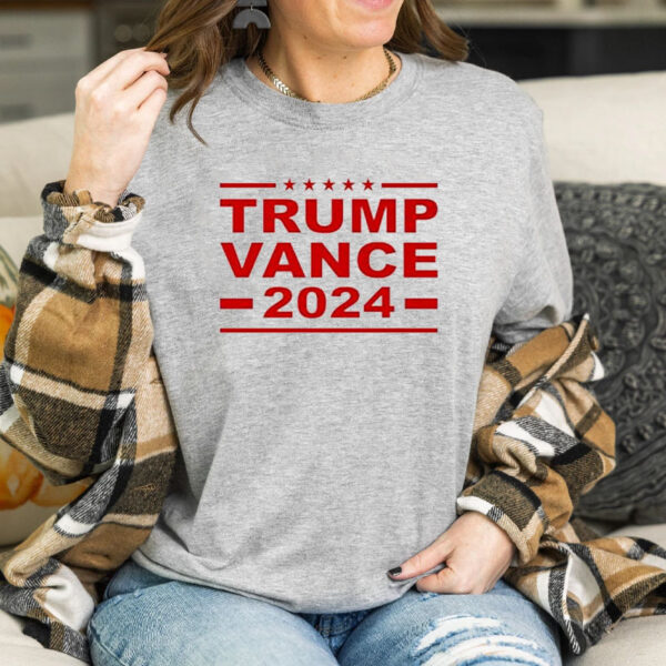 Trump Vance 2024 For President VP USA Election Patriotic Premium T-Shirt4