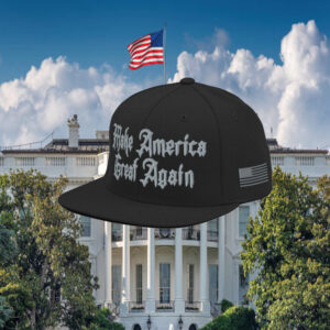 Dark Gothic MAGA – Snapback Hat – Elon Musk’s Rally hat 20243