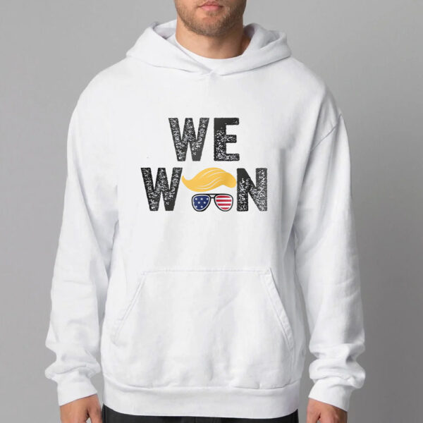 Trump Won Sweatshirt , T-shirt , Hoodie , Long Sleeve T-Shirt , White House Trump 20242